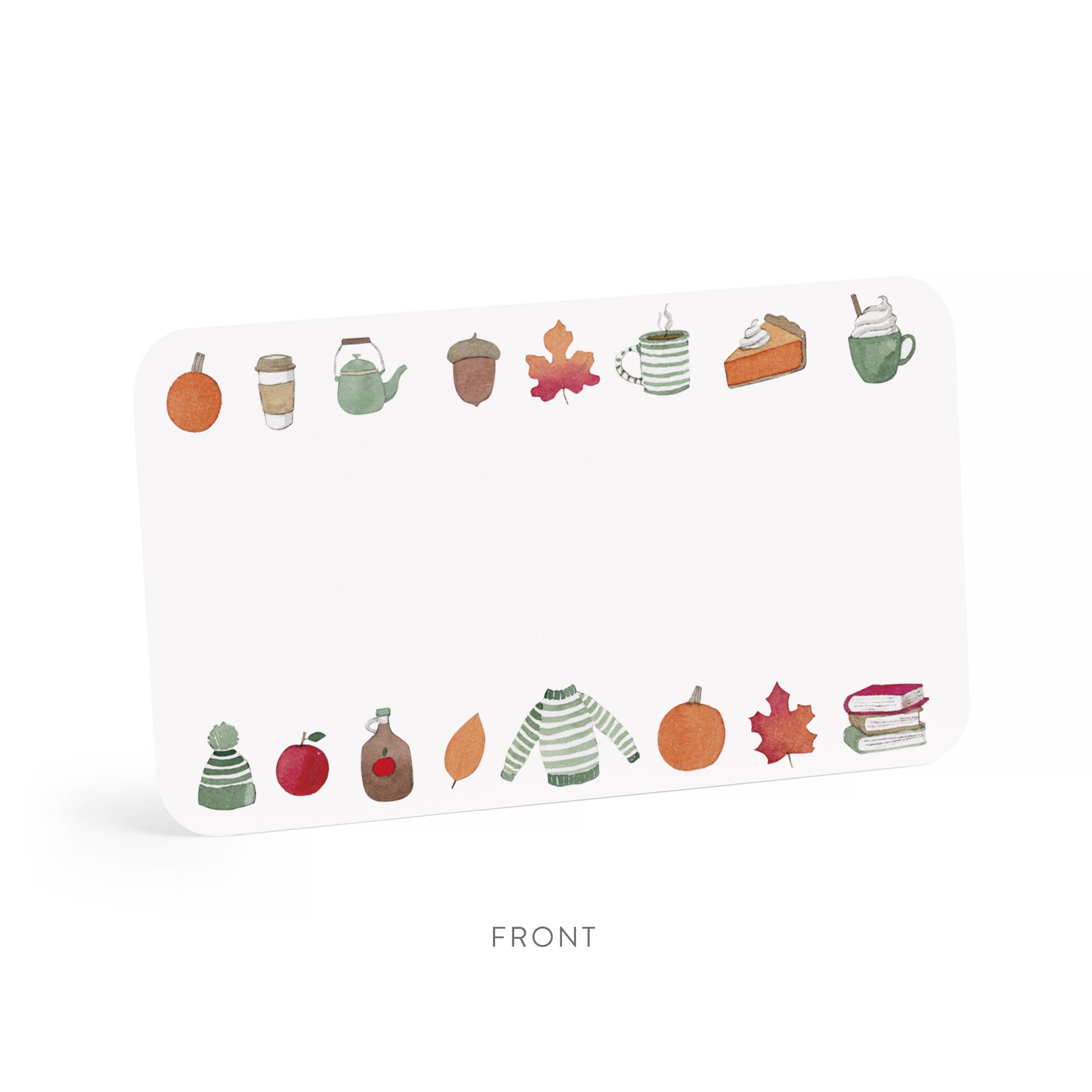 Crisp & Cozy Little Notes®