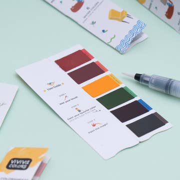 Mini Colorsheets for Watercolor