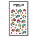 Puffy Fancy Mushrooms Stickers
