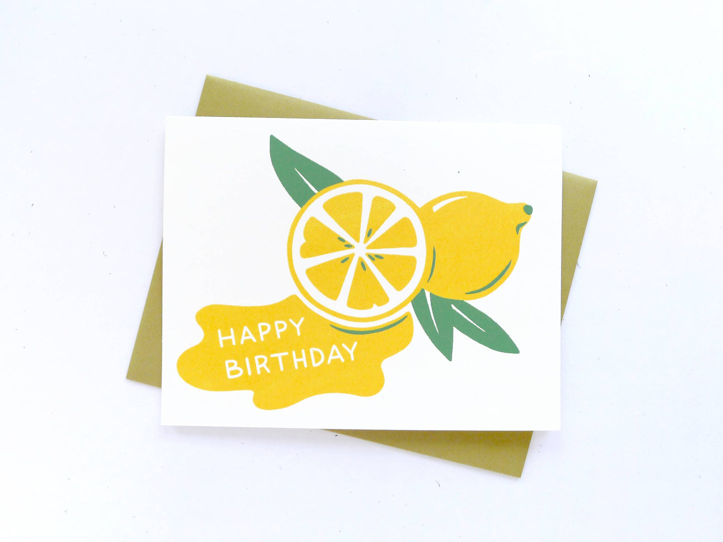 Lemon Birthday Card