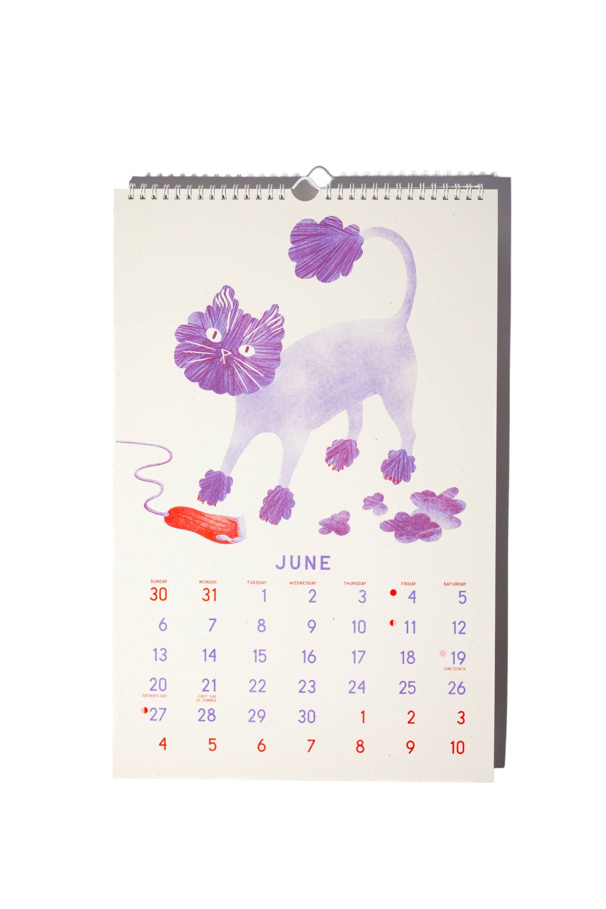 2027 Risograph Wall Calendar - Just Makin' It Through