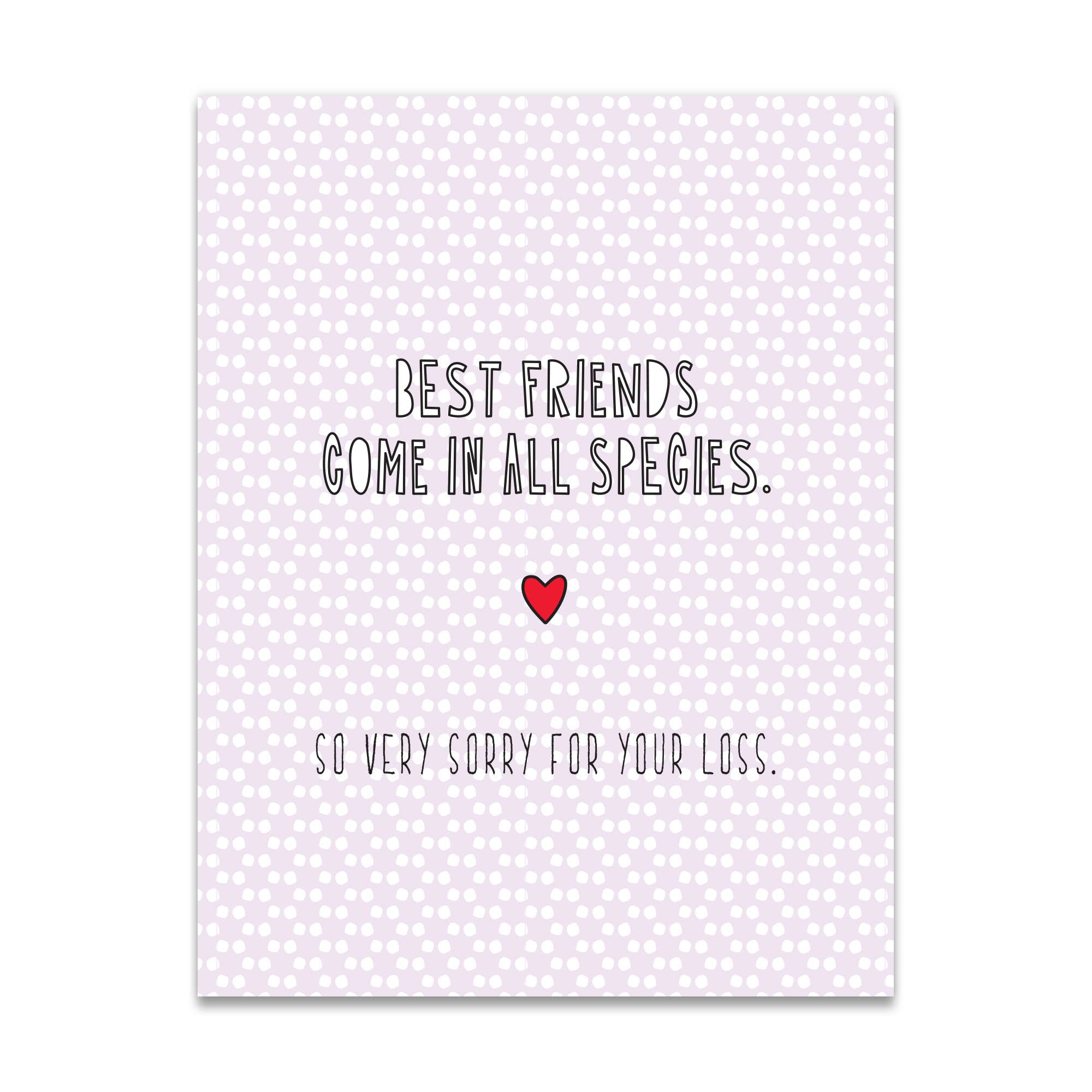 Best Friends Come In All Species