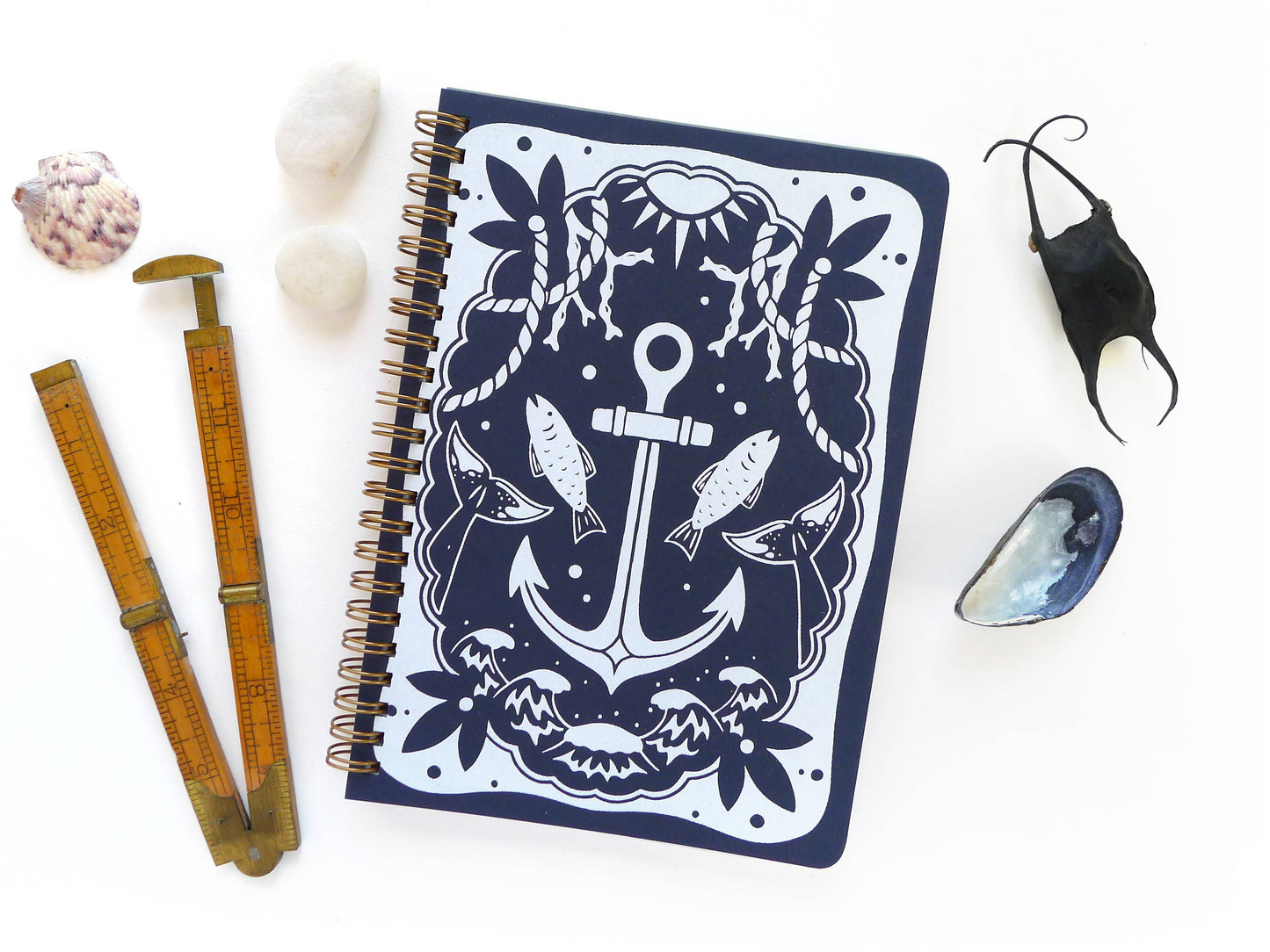 Sailor Coil Notebook- Blank