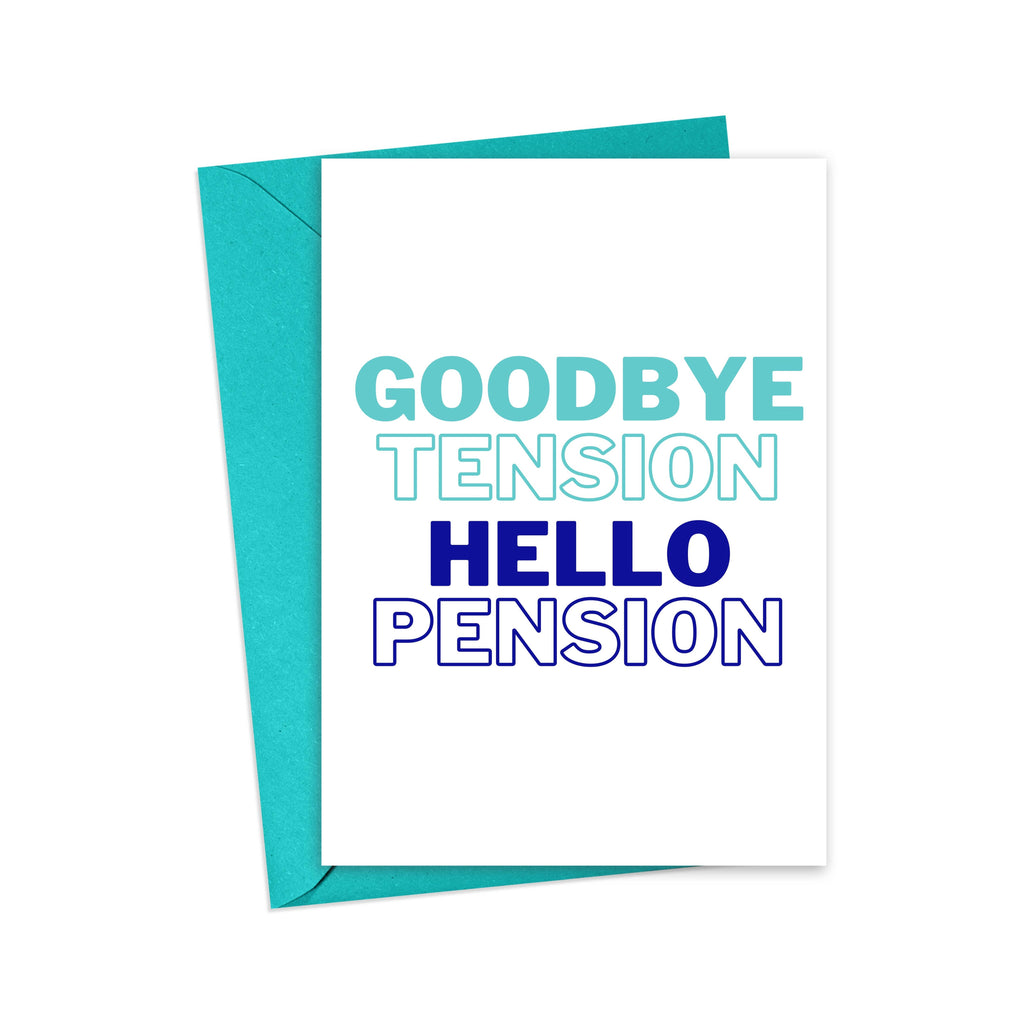Hello Pension Retirement Card
