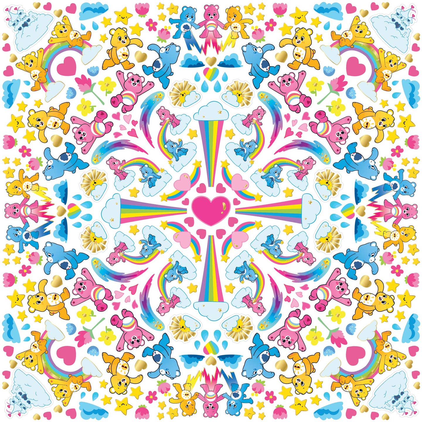 Care Bears in the Sky Sticker Burst