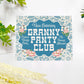 Granny Panty Club Card