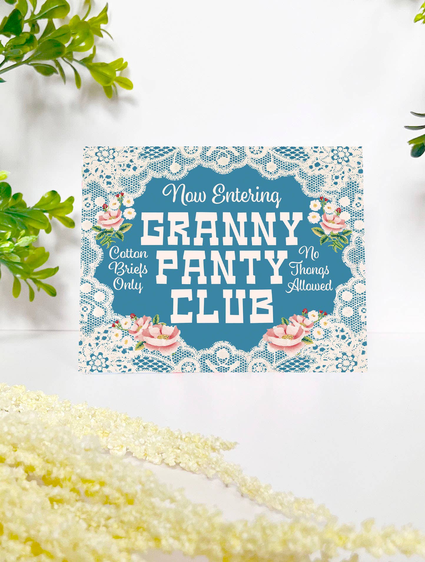 Granny Panty Club Card