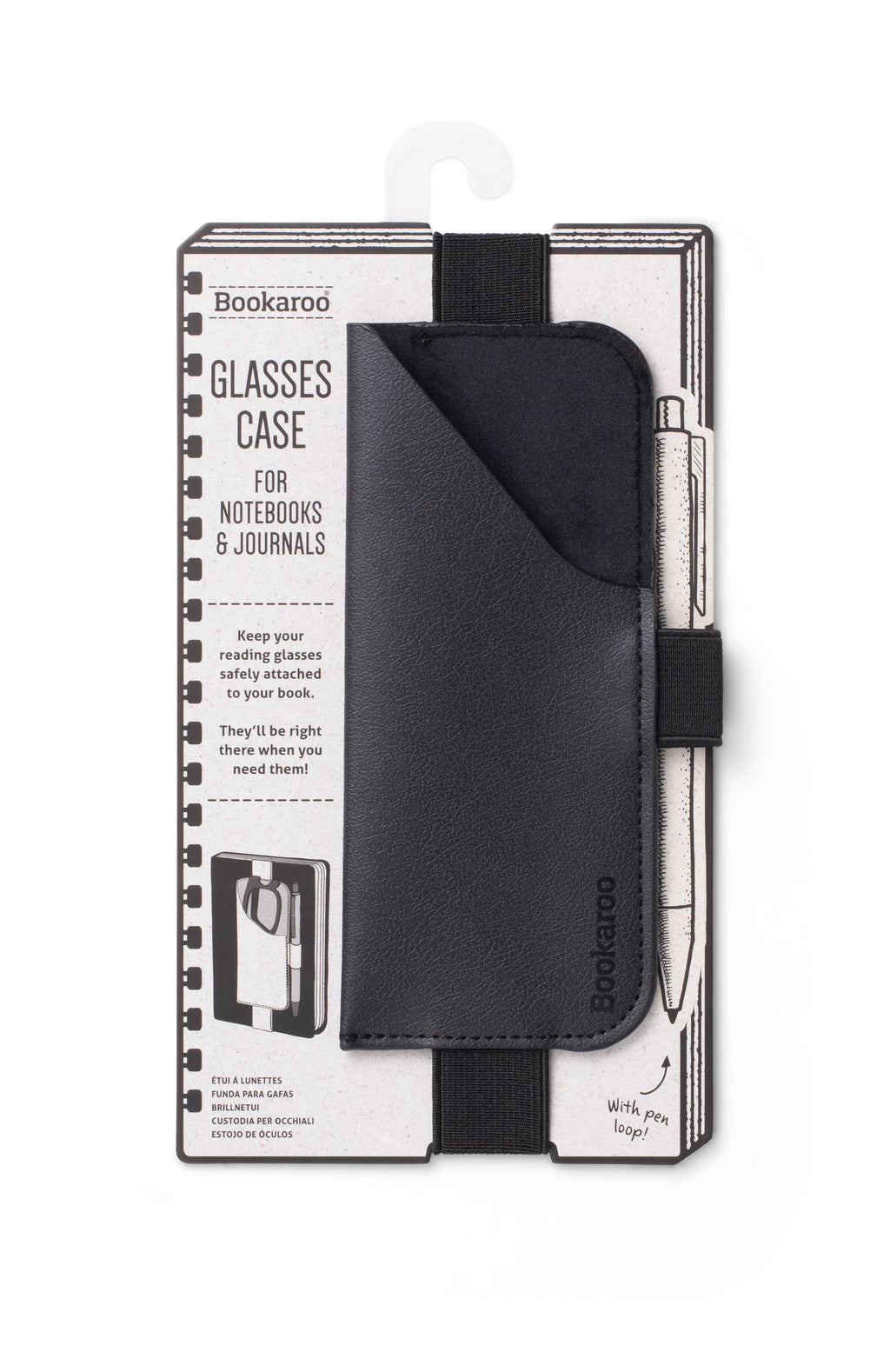 Bookaroo Glasses Case- Navy