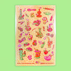 Smoke Shop Vinyl Sticker Sheet