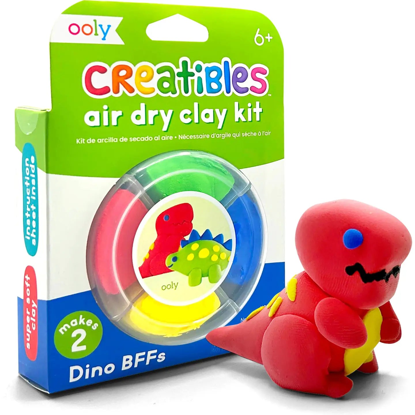 Creatibles Air Dry Clay Kit- Dino BFFs