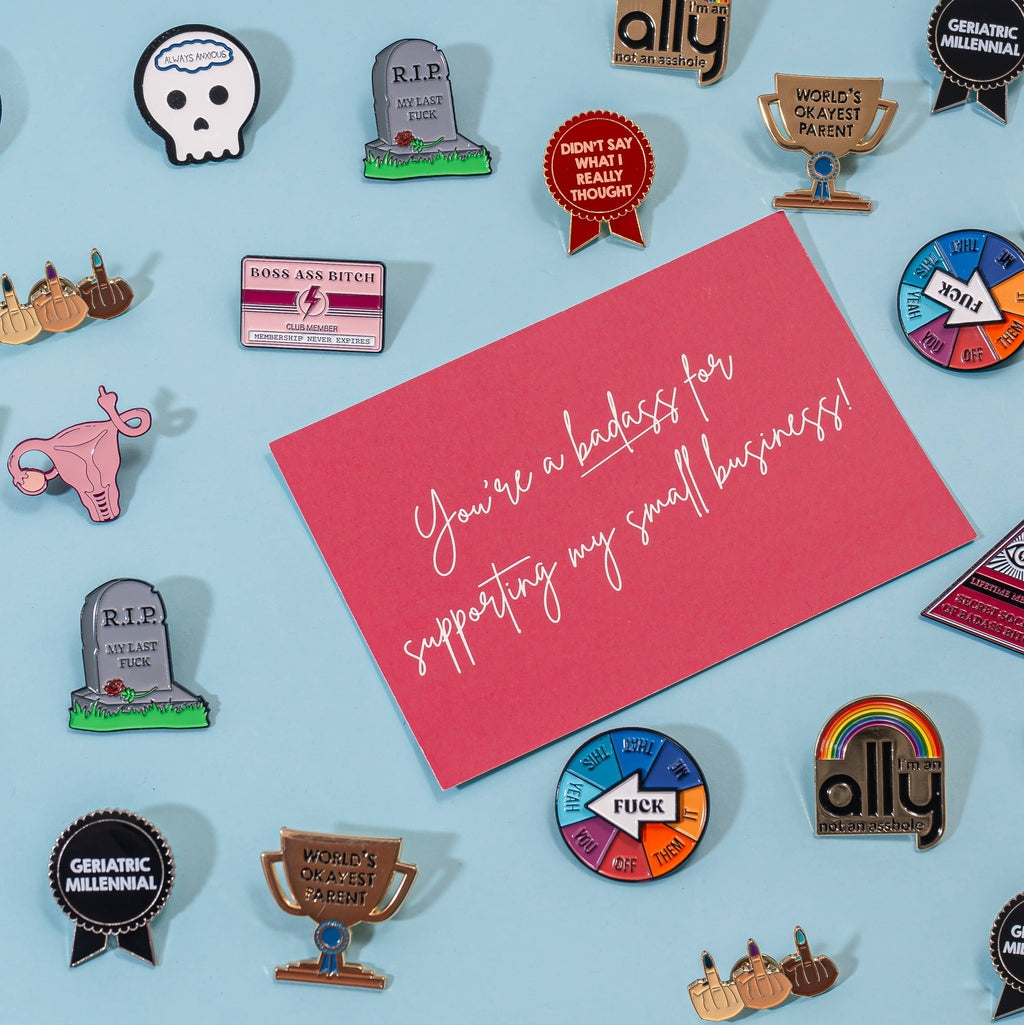 Millennial Ribbon Pin