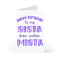Sista From Another Mista Card