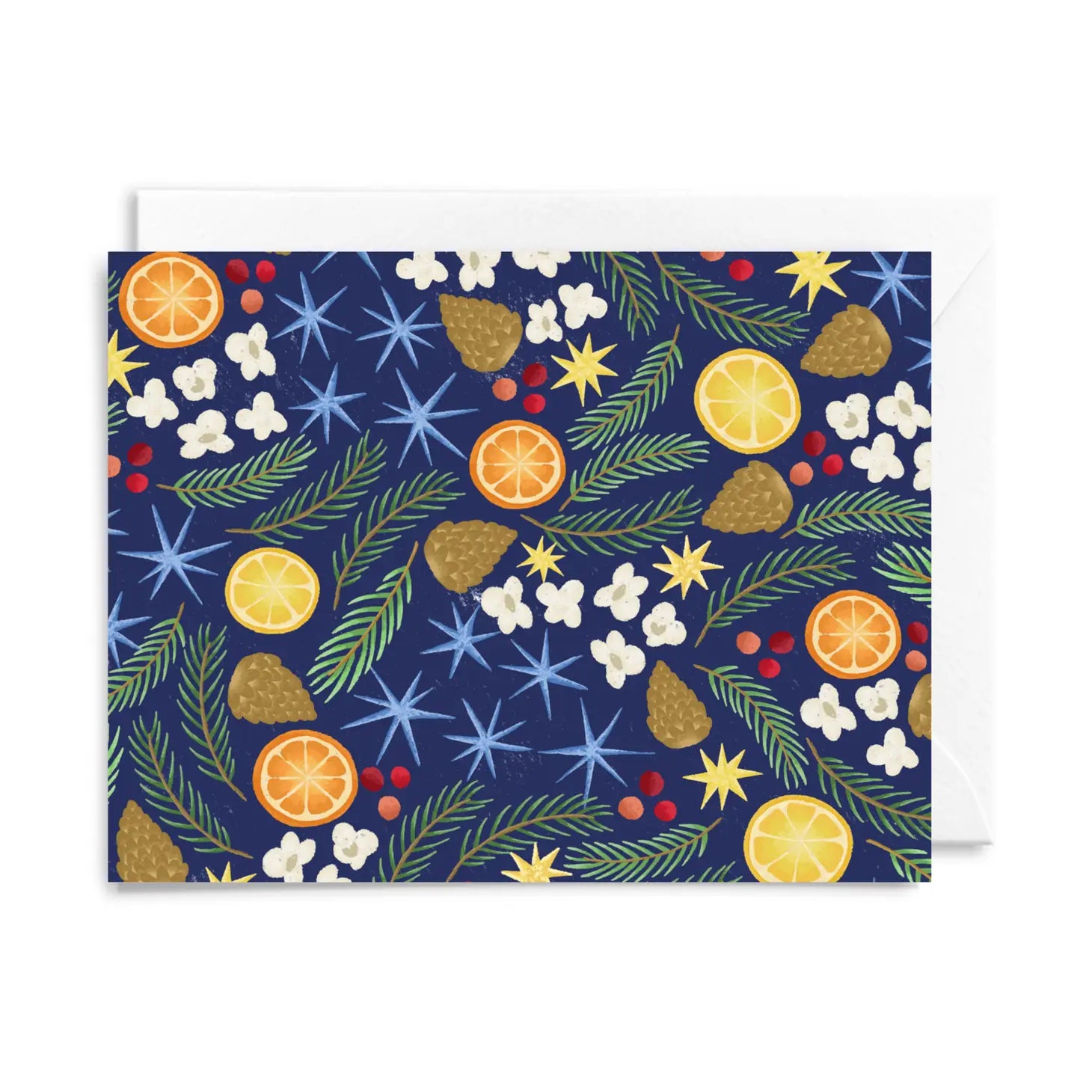 Christmas Pattern Greeting Card Set