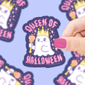 Queen of Halloween Sticker