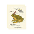 Toad-ly Amazing Birthday Card