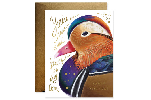 Rare and Beautiful Breed Birthday Card