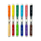 OOLY x Peanuts: Double-Ended Brush & Stamp Markers -Set of 6