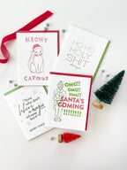 Santa's Elf - Pop Culture Letterpress Christmas Holiday Card