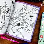 Warrior Princesses Dress-Me-Up In Stickers Book