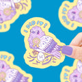 Last Place Pigeon Sticker