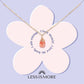 Sunstone Drop Necklace- 14k Gold Dipped