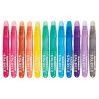 Rainbow Sparkle: Watercolor Gel Crayons (Set of 12)