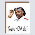 You're How Old? | Pop Culture Birthday Card
