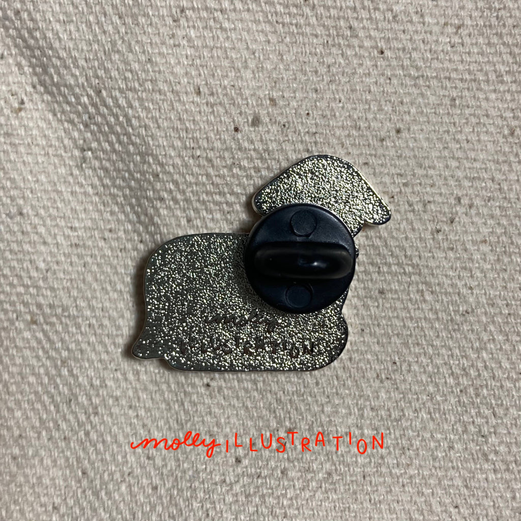 Butter Lamb Hard Enamel Pin