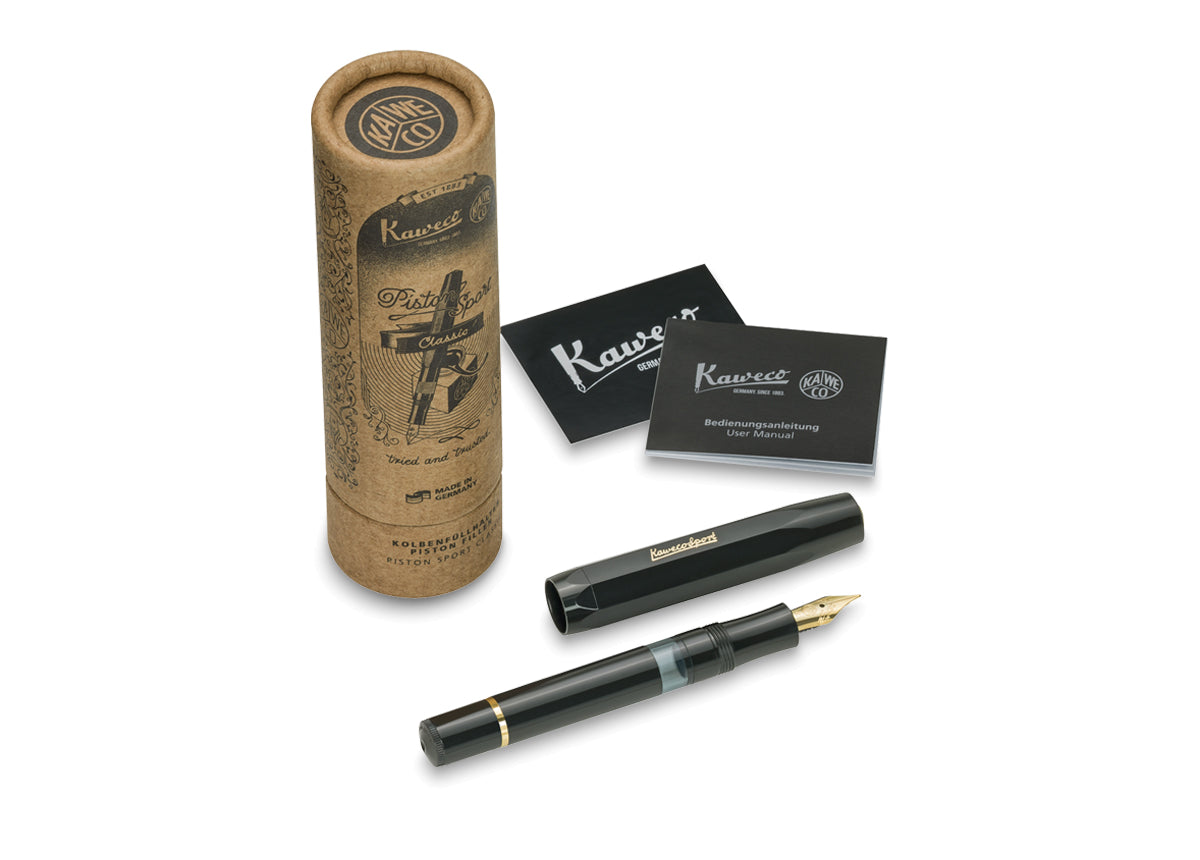 Kaweco Piston Sport Classic Black/Gold