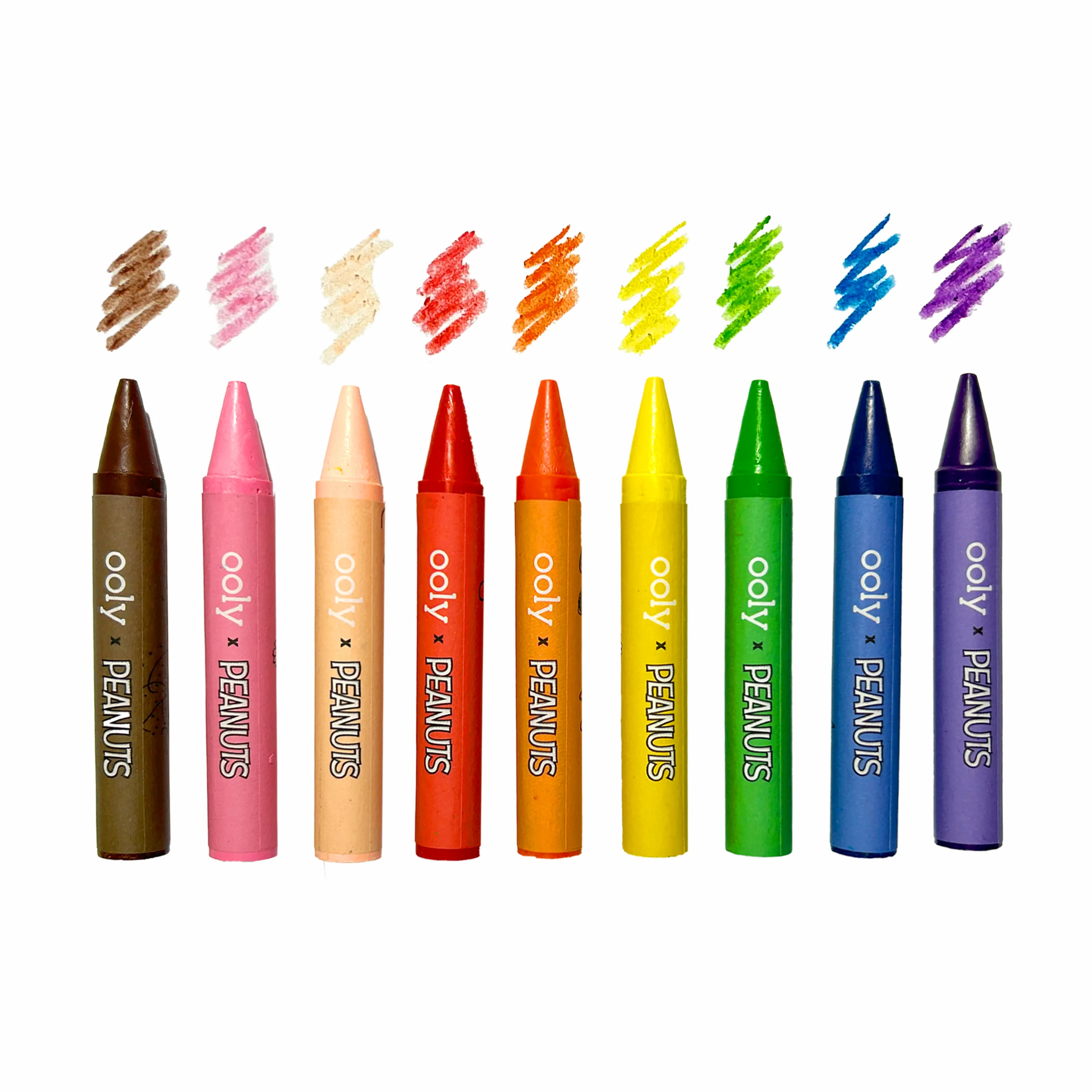 OOLY x Peanuts: Snoopy School Coloring Travel Kit -9 Crayons