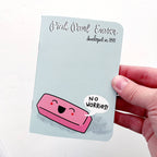 Encouraging Office Supplies Mini Notebook