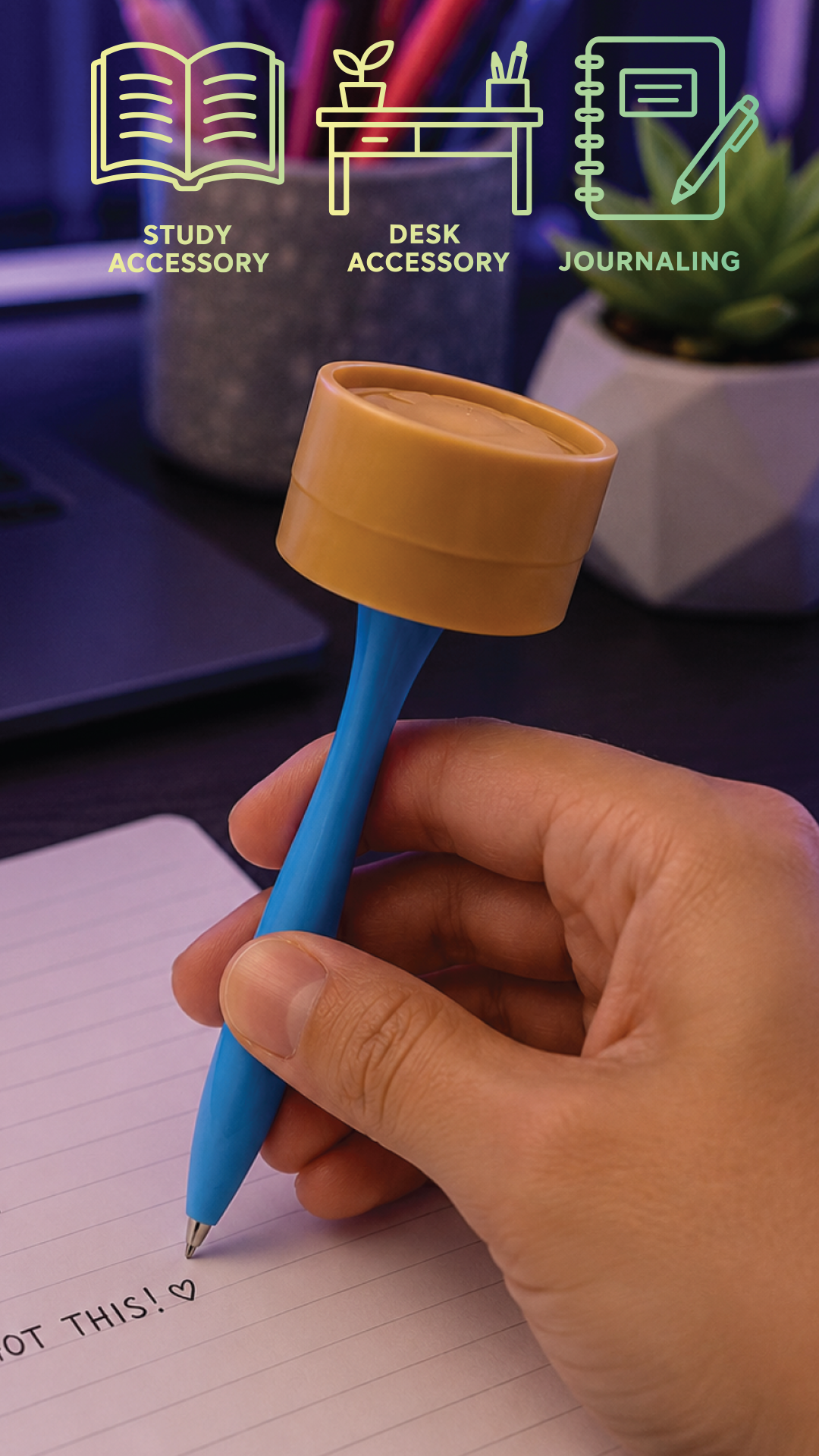 Fun Doh Squishy Dumpling Pen