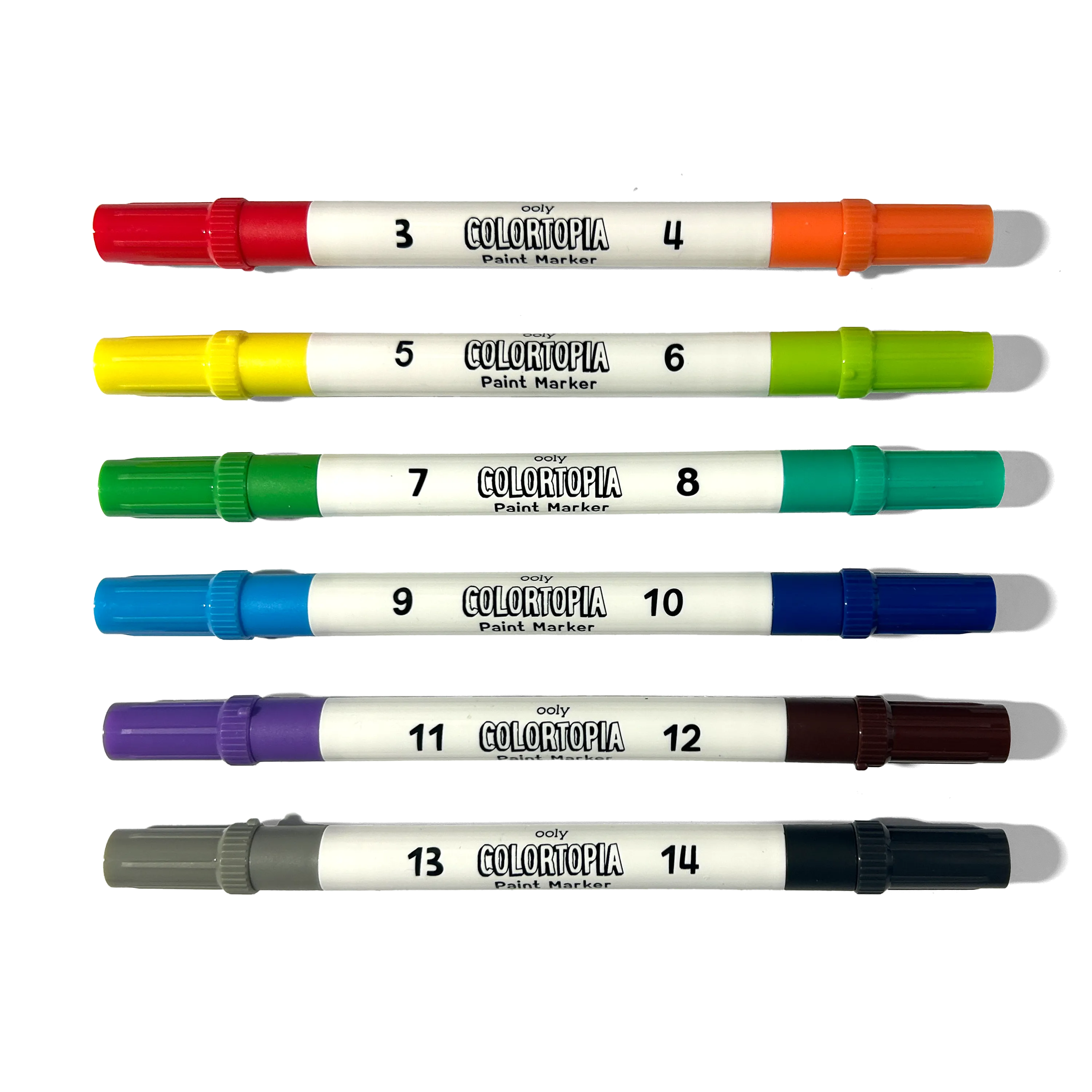 Colortopia Color by Number Paint Marker Kit - Epic Adventure