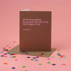 Oregon Trail Funny Birthday Card