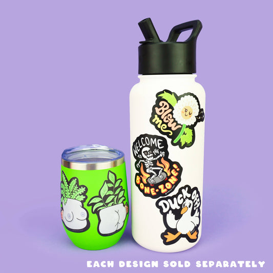 Dandelion Blow Me Vinyl Sticker