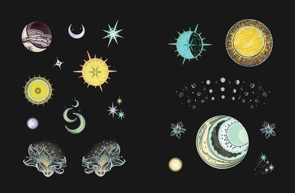 Green Witch's Sticker Book
