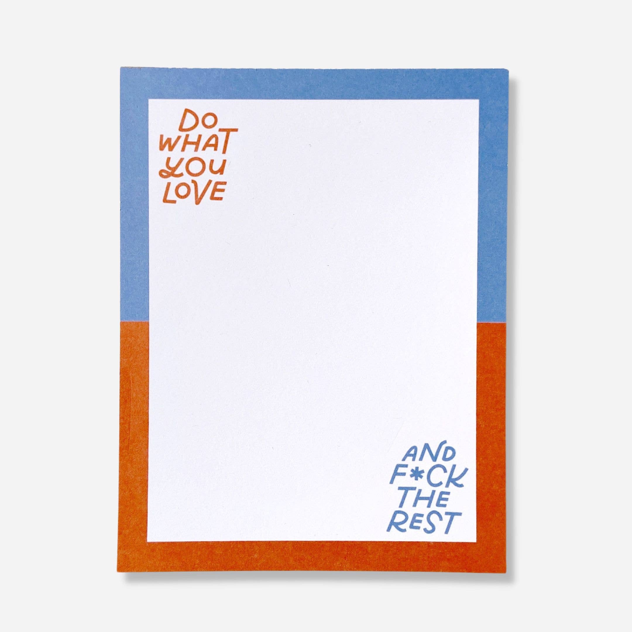 Do What You Love Notepad