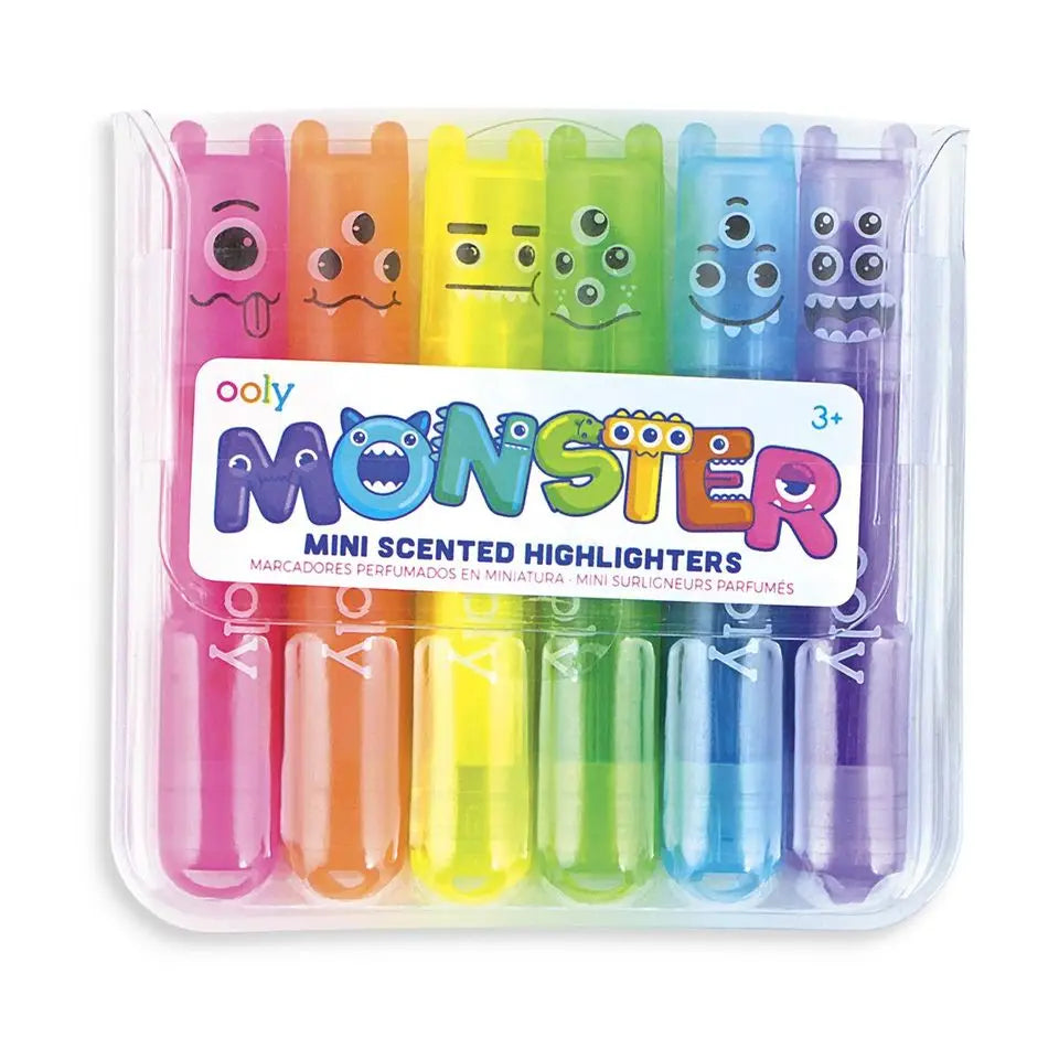 Mini Monster Scented Highlighters