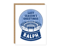 Last Season's Greetings from the Ralph Buffalo NY Bills