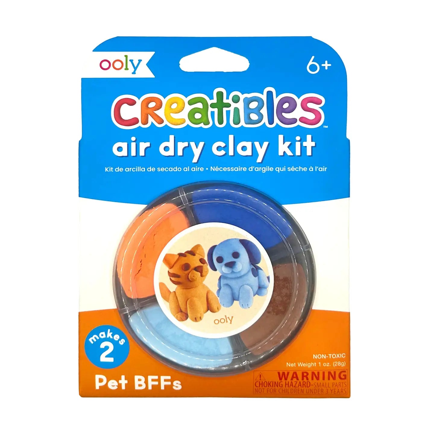 Creatibles Air Dry Clay Kit- Pet BFFs