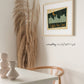 Buffalo New York Skyline Mid-Century Wall Art Print: 8x10