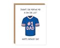 Buffalo Bills Fan for Life | Fathers Day Card