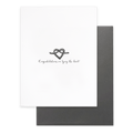 Tying the Knot Wedding Card