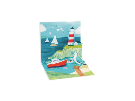 Lighthouse Mini Pop-Up Card