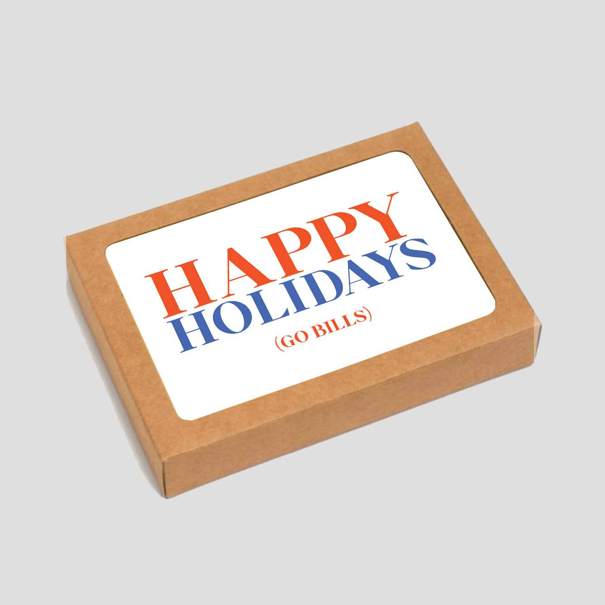 Happy Holidays (Go Bills): Buffalo Bills: Boxed Set of 6