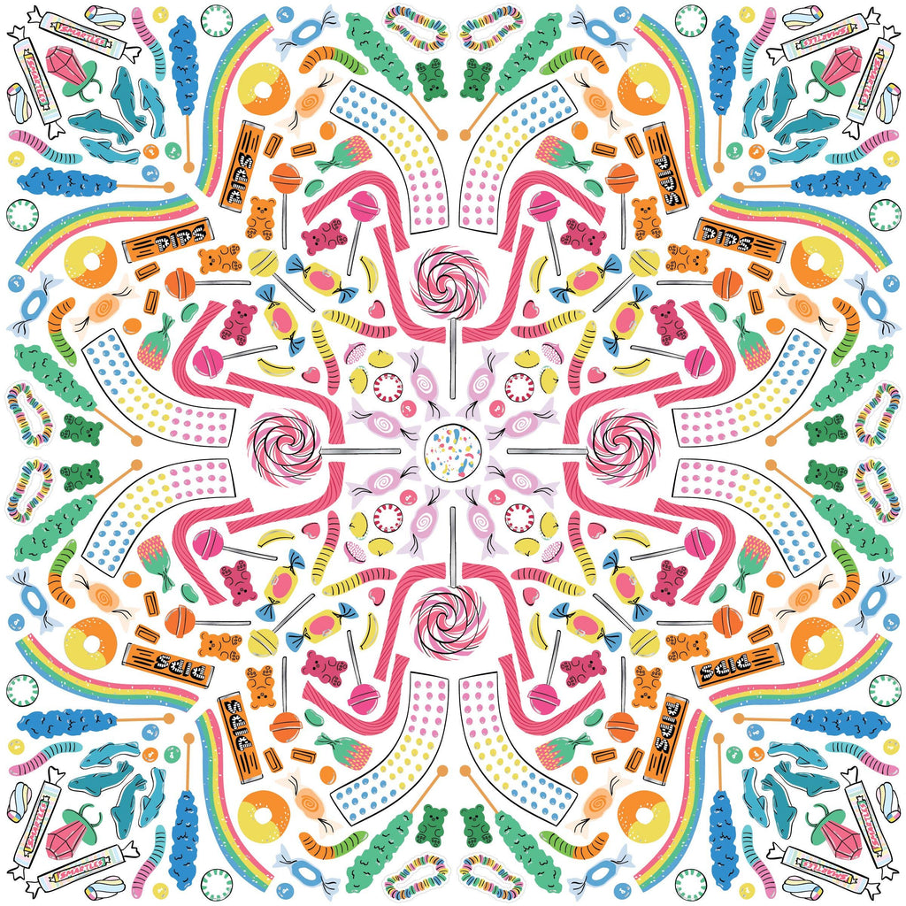 Jammin' Junk Food Sticker Burst