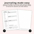 Water Yourself Mental Health Journal | Undated