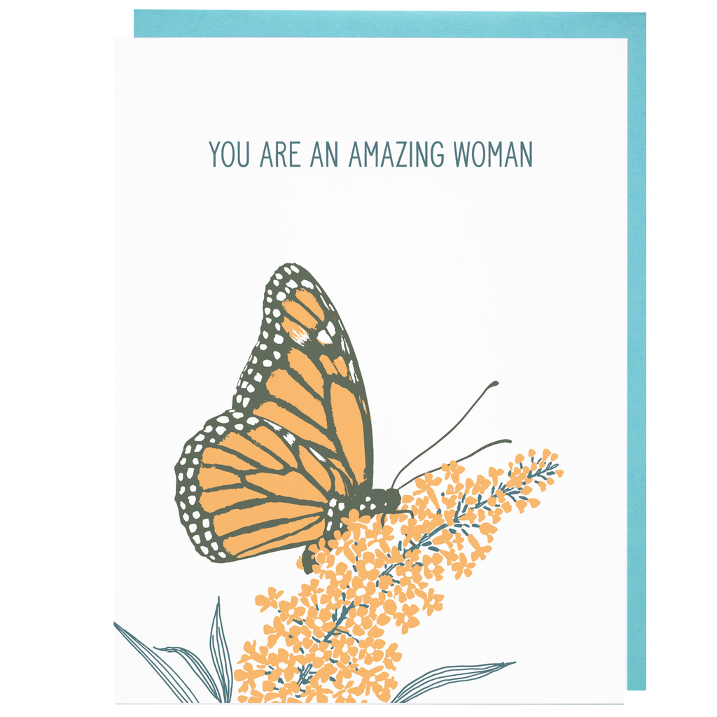 Monarch Butterfly Greeting Card