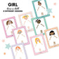 Dress-a-Doll Pretend Play Notepad