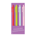 Crushing Parenthood Jotter Pens - Set of 4